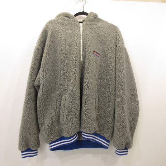 X-LARGE | エクストララージ HALF ZIP BOA HOODIE その他トップス 101224012013 グレー サイズ：XL
