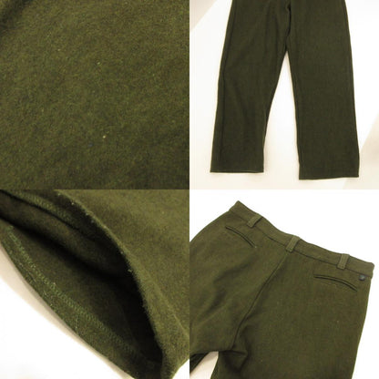 HEAVY WOOL PANTS 222L Khaki