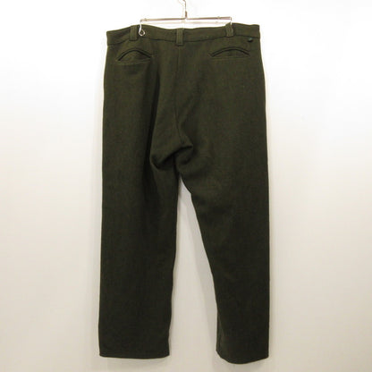 HEAVY WOOL PANTS 222L Khaki