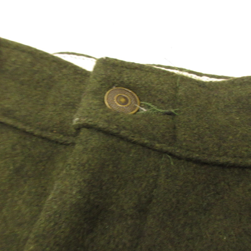 HEAVY WOOL PANTS 222L Khaki
