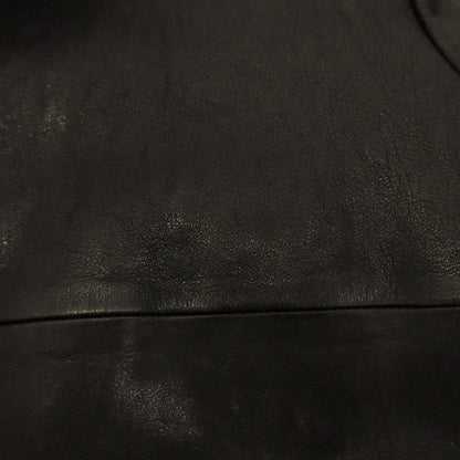 S'YTE:YOHJI YAMAMOTO | S'YTE YOHJI YAMAMOTO VEGETABLE TANNED AND WASHED SHEEP LEATHER Leather UV-J52-702 Black Size: 3