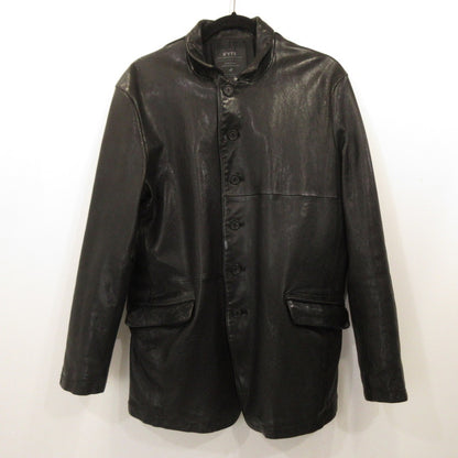 S'YTE:YOHJI YAMAMOTO | S'YTE YOHJI YAMAMOTO VEGETABLE TANNED AND WASHED SHEEP LEATHER Leather UV-J52-702 Black Size: 3