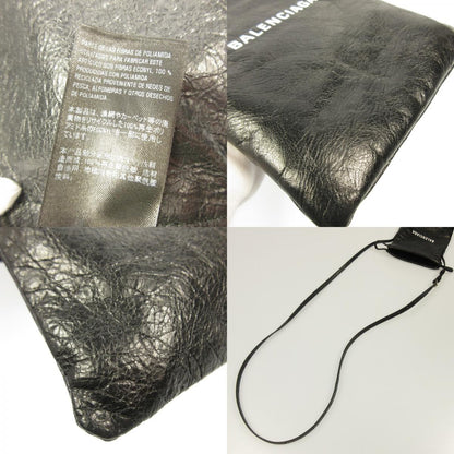 BALENCIAGA | BALENCIAGA SHOPPER PHONE HOLDER Shoulder Bag 852930 Black