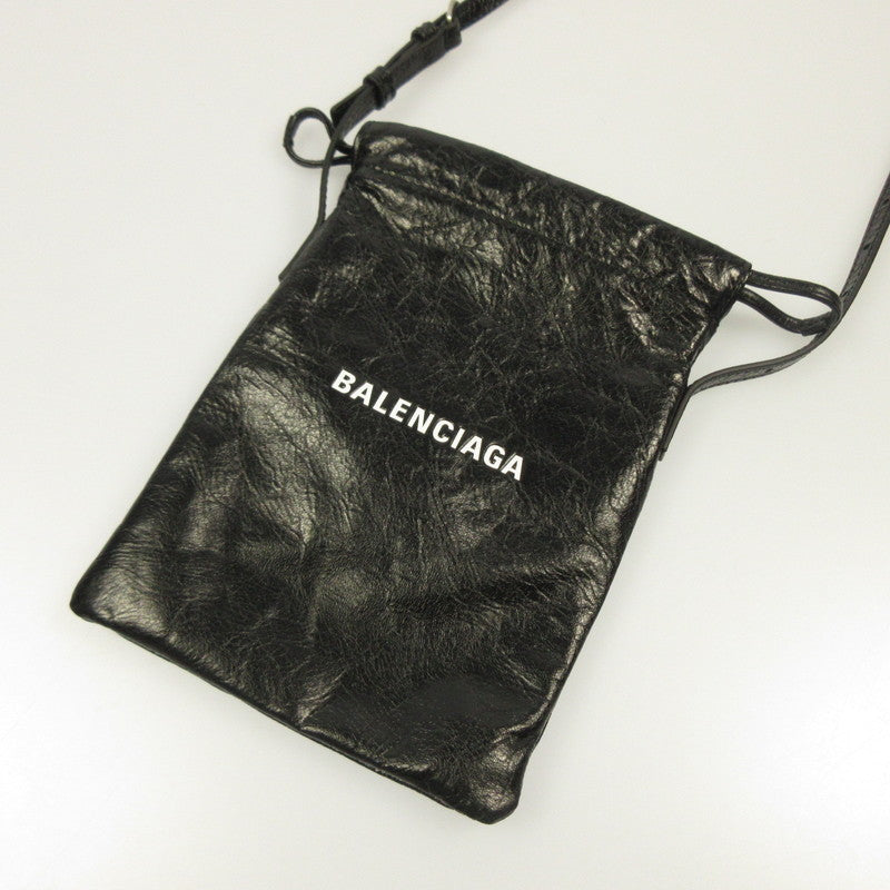 BALENCIAGA | BALENCIAGA SHOPPER PHONE HOLDER Shoulder Bag 852930 Black