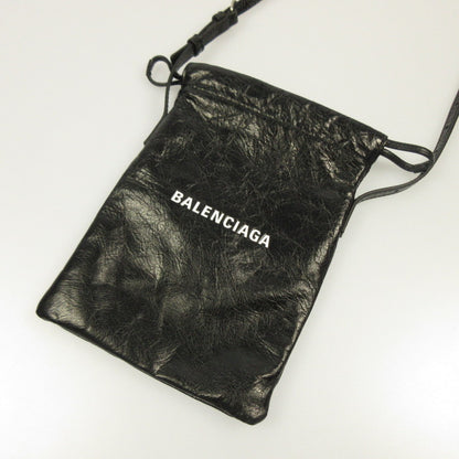 BALENCIAGA | BALENCIAGA SHOPPER PHONE HOLDER Shoulder Bag 852930 Black