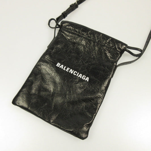 BALENCIAGA | バレンシアガ SHOPPER PHONE HOLDER ショルダーバッグ 852930 ブラック