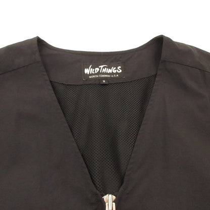 WILD THINGS | WILD THINGS SUPPLEX V/JACKET Blouson WT23337AD-MT Black Size: M