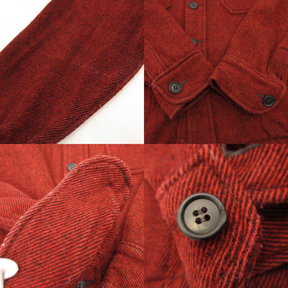 WOOLRICH | Woolrich Mackinaw Other Outerwear 103 Year: 70s Bordeaux/Burgundy Size: M