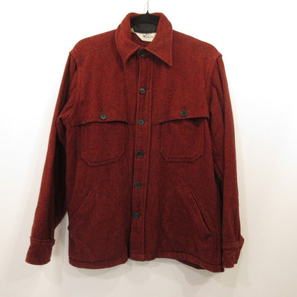 WOOLRICH | Woolrich Mackinaw Other Outerwear 103 Year: 70s Bordeaux/Burgundy Size: M