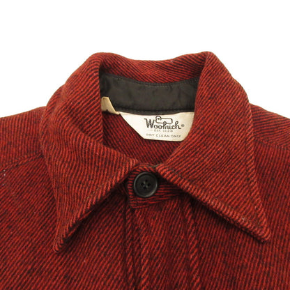 WOOLRICH | Woolrich Mackinaw Other Outerwear 103 Year: 70s Bordeaux/Burgundy Size: M