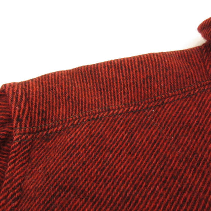 WOOLRICH | Woolrich Mackinaw Other Outerwear 103 Year: 70s Bordeaux/Burgundy Size: M