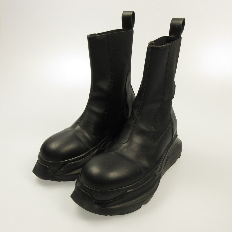Used] Rick Owens | DRKSHDW BEATLE ABSTRACT Boots DU01C6846 Black
