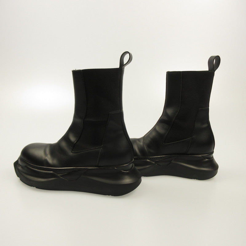 Used] Rick Owens | DRKSHDW BEATLE ABSTRACT Boots DU01C6846 Black