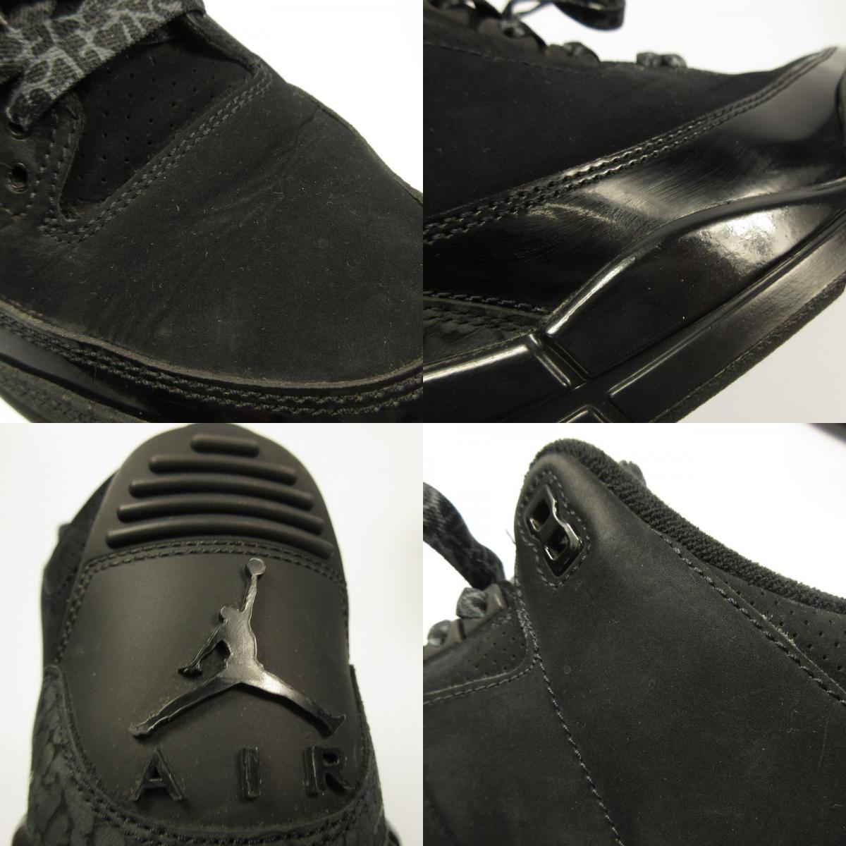 NIKE | Nike AIR JORDAN 3 RETRO Sneakers CT8532-001 Black 27.5cm