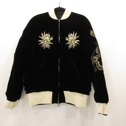 S'YTE: YOHJI YAMAMOTO | Reversible Sukajan Down Jacket Souvenir Jacket Reversible Size: 2