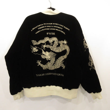 S'YTE: YOHJI YAMAMOTO | Reversible Sukajan Down Jacket Souvenir Jacket Reversible Size: 2