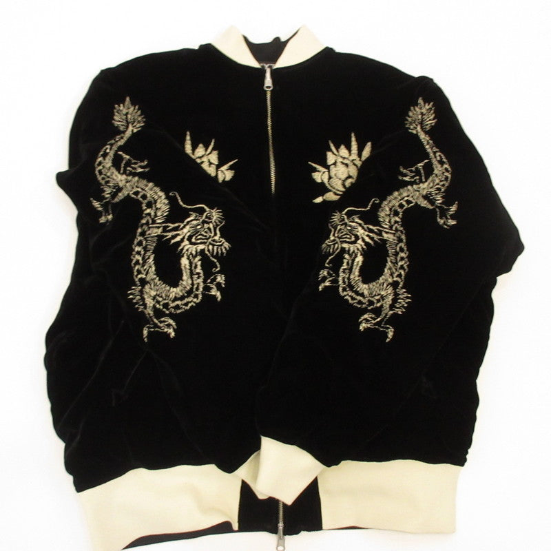 S'YTE: YOHJI YAMAMOTO | Reversible Sukajan Down Jacket Souvenir Jacket Reversible Size: 2
