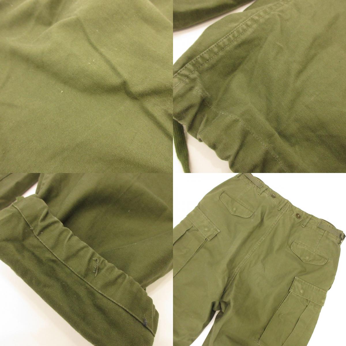 MILITARY Clothing | MILITARY M-51 Field Pants Cargo Pants US ARMY Era: 50s Khaki Size: L
