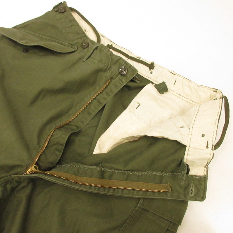 MILITARY Clothing | MILITARY M-51 Field Pants Cargo Pants US ARMY Era: 50s Khaki Size: L