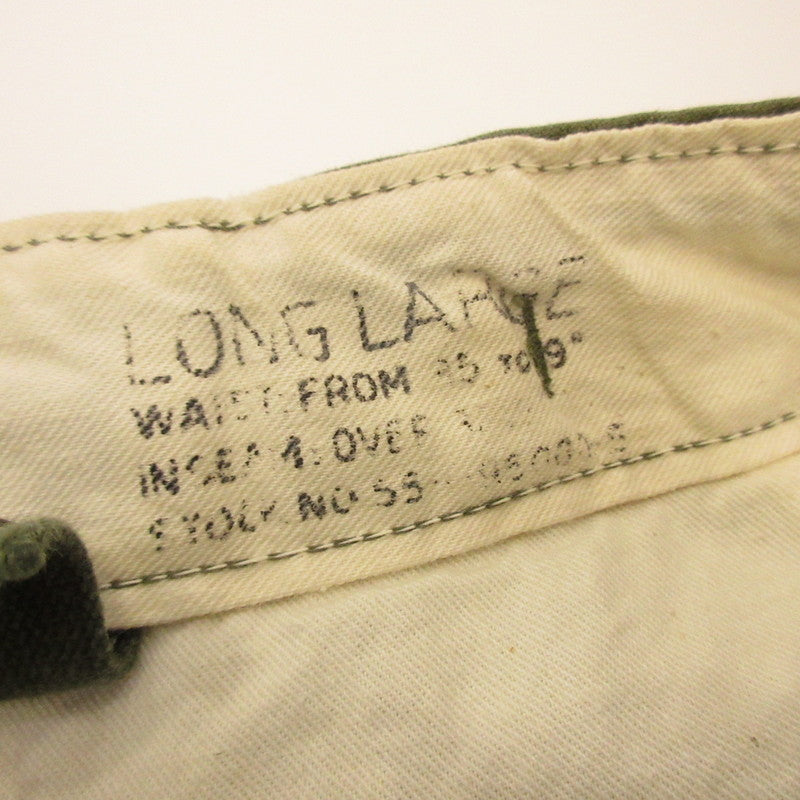 MILITARY Clothing | MILITARY M-51 Field Pants Cargo Pants US ARMY Era: 50s Khaki Size: L