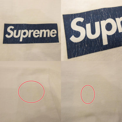 Supreme | Supreme New York Yankees/Supreme Box Logo Tee Short-Sleeve T-Shirt White Size: S