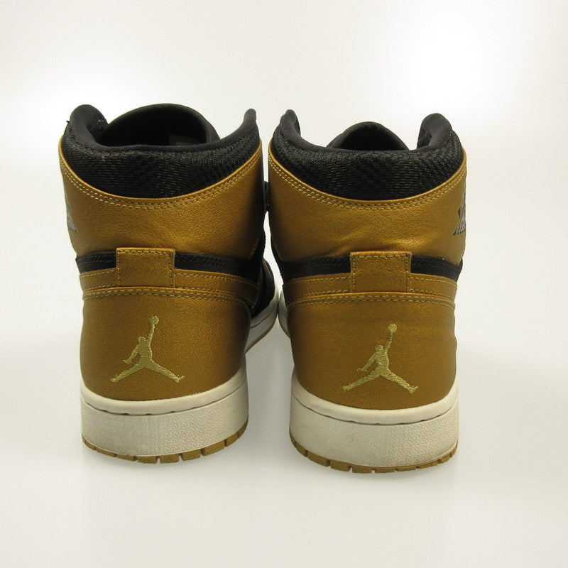 NIKE | Nike AIR JORDAN 1 RETRO HIGH Sneakers 332550-026 Gold 28cm