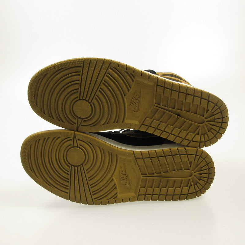 NIKE | Nike AIR JORDAN 1 RETRO HIGH Sneakers 332550-026 Gold 28cm