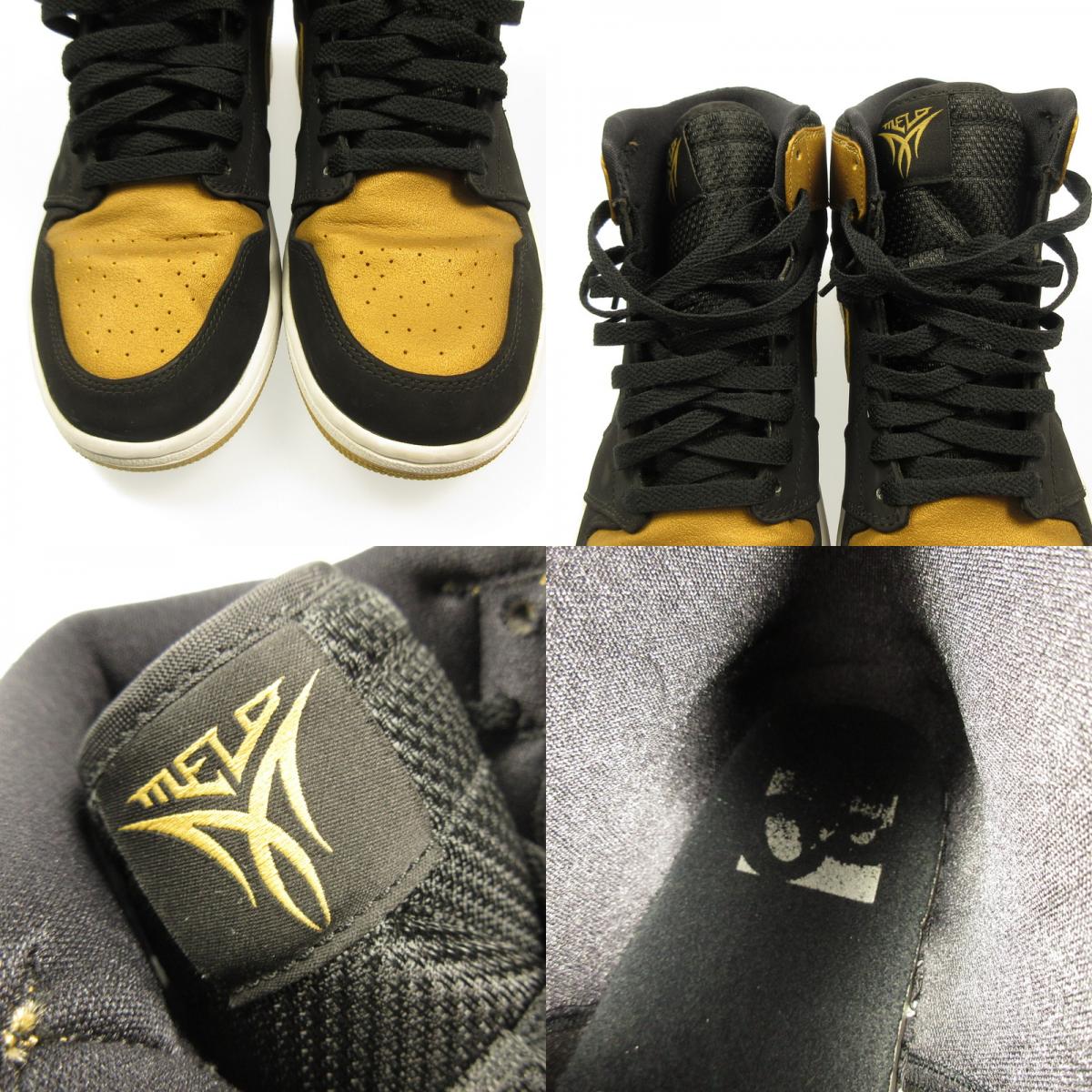 NIKE | Nike AIR JORDAN 1 RETRO HIGH Sneakers 332550-026 Gold 28cm