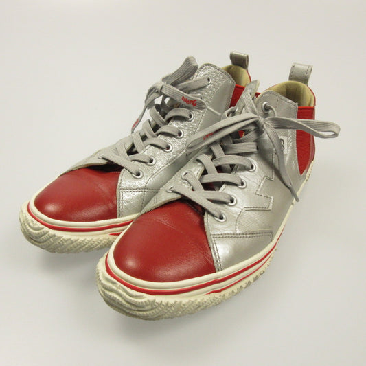 【中古】SPINGLE MOVE | スピングルムーブ スニーカー SPM-442SEVEN ウルトラセブン55周年記念 シルバー サイズ：L