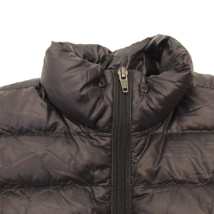[Used] Leather Jacket Inner Down Down Jacket Black Size: S