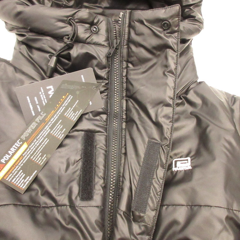reversal | Reversal POLARTEC PADDED HOODED JACKET (Insulated Jacket) rv23aw302 Black Size: XL