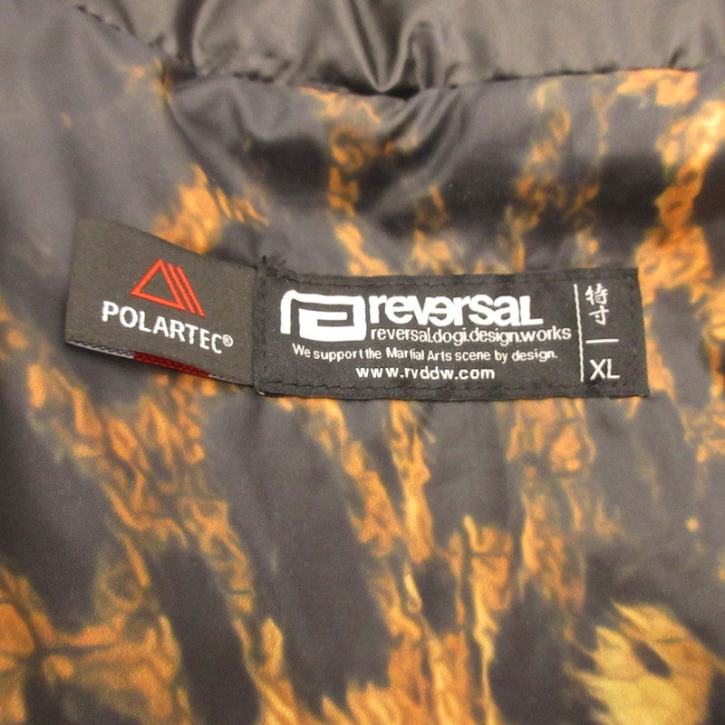 reversal | Reversal POLARTEC PADDED HOODED JACKET (Insulated Jacket) rv23aw302 Black Size: XL