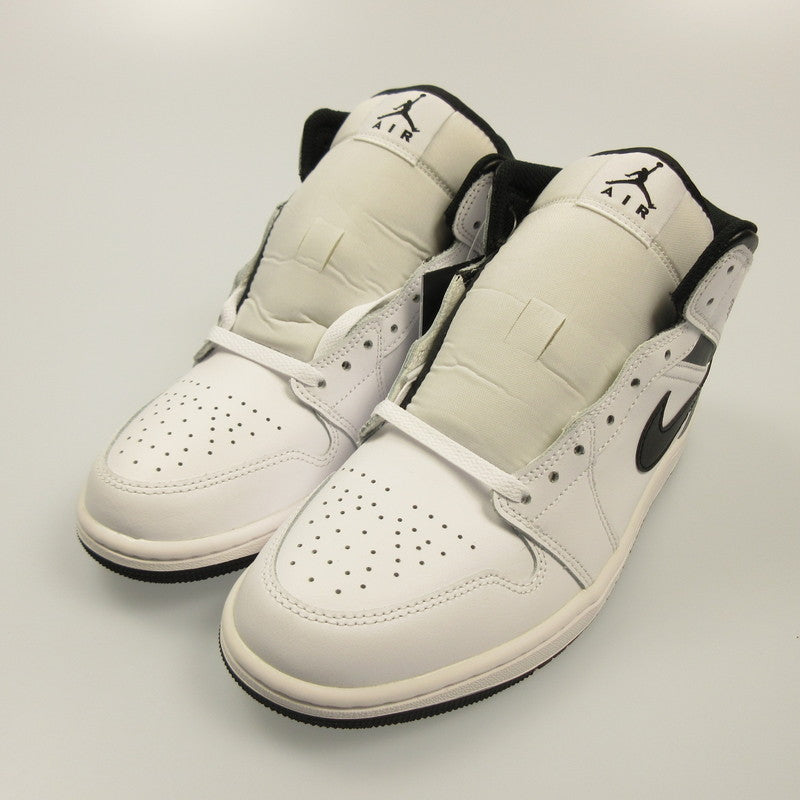 Used: NIKE | Nike AIR JORDAN 1 MID WHITE/BLACK Sneakers DQ8426-132 White 26.5cm