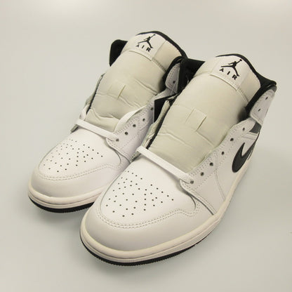Used: NIKE | Nike AIR JORDAN 1 MID WHITE/BLACK Sneakers DQ8426-132 White 26.5cm