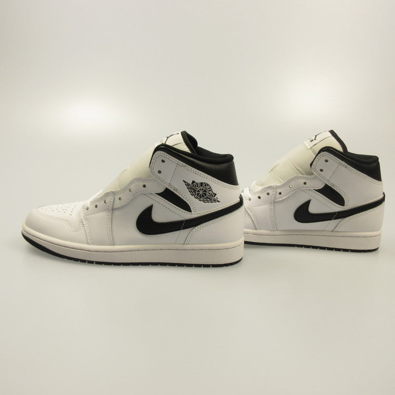 Used: NIKE | Nike AIR JORDAN 1 MID WHITE/BLACK Sneakers DQ8426-132 White 26.5cm