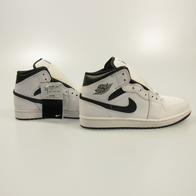 Used: NIKE | Nike AIR JORDAN 1 MID WHITE/BLACK Sneakers DQ8426-132 White 26.5cm