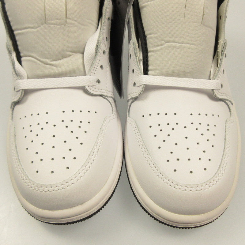 Used: NIKE | Nike AIR JORDAN 1 MID WHITE/BLACK Sneakers DQ8426-132 White 26.5cm