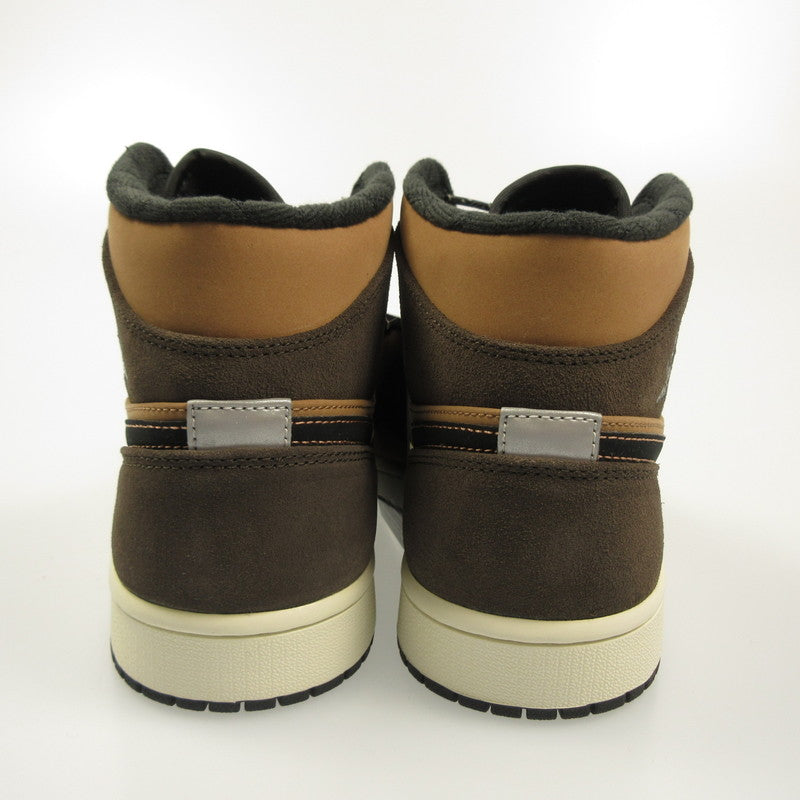 NIKE | Nike AIR JORDAN 1 MID SE DARK CHOCOLATE Sneakers DC7294-200 Brown 27.5cm