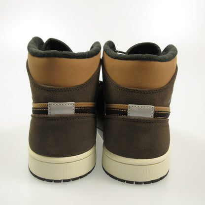 NIKE | Nike AIR JORDAN 1 MID SE DARK CHOCOLATE Sneakers DC7294-200 Brown 27.5cm