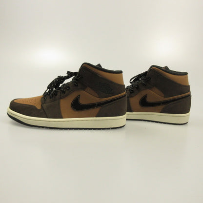 NIKE | Nike AIR JORDAN 1 MID SE DARK CHOCOLATE Sneakers DC7294-200 Brown 27.5cm