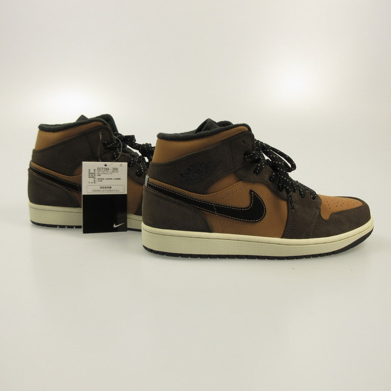 NIKE | Nike AIR JORDAN 1 MID SE DARK CHOCOLATE Sneakers DC7294-200 Brown 27.5cm