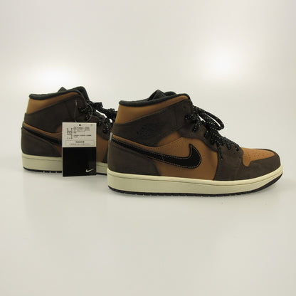 NIKE | Nike AIR JORDAN 1 MID SE DARK CHOCOLATE Sneakers DC7294-200 Brown 27.5cm
