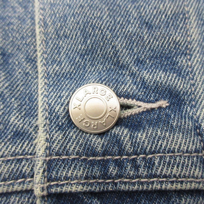 X-LARGE | X-LARGE DENIM JACKET Denim 101233021011 Light Blue Size: L