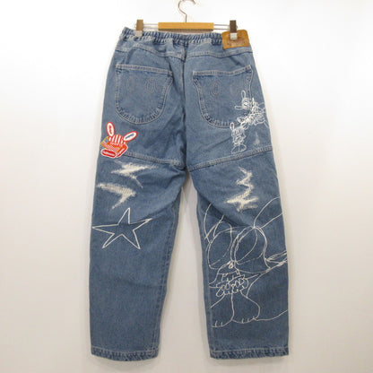 Used] X-LARGE | Easy Denim Pants 101233031025 Light Blue Size: M