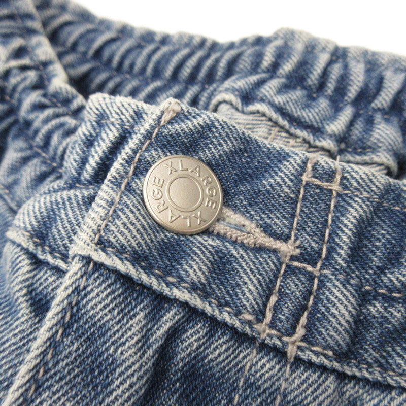 Used] X-LARGE | Easy Denim Pants 101233031025 Light Blue Size: M