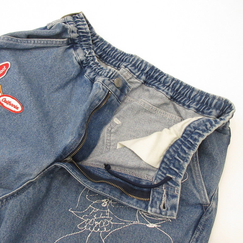 Used] X-LARGE | Easy Denim Pants 101233031025 Light Blue Size: M