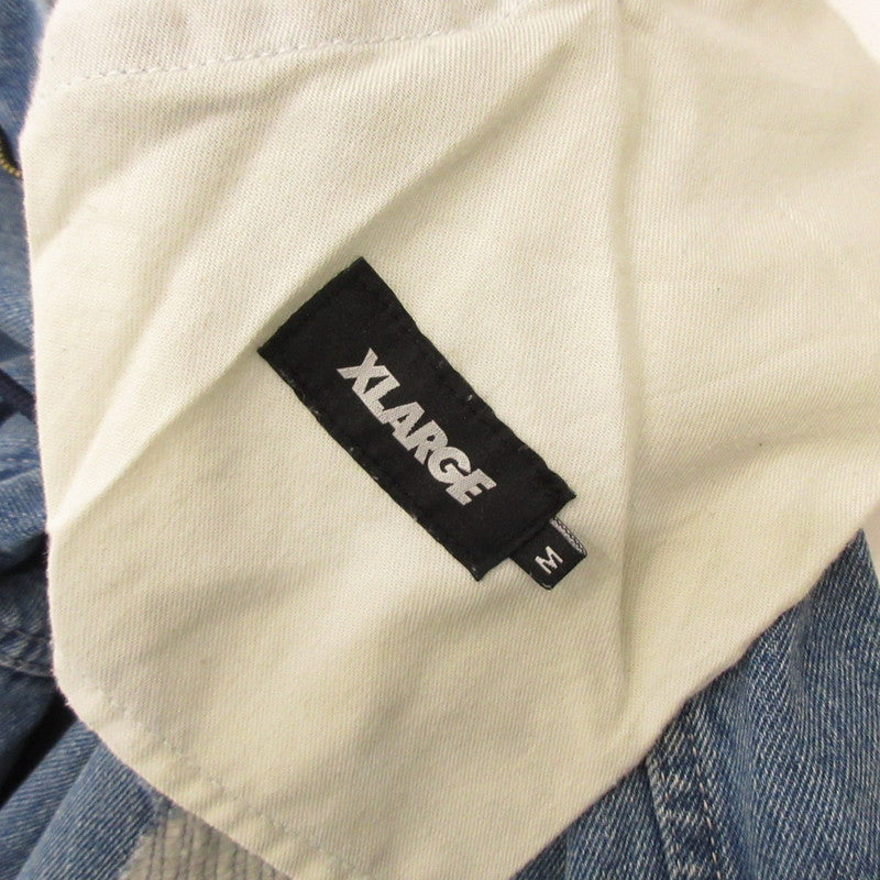 Used] X-LARGE | Easy Denim Pants 101233031025 Light Blue Size: M