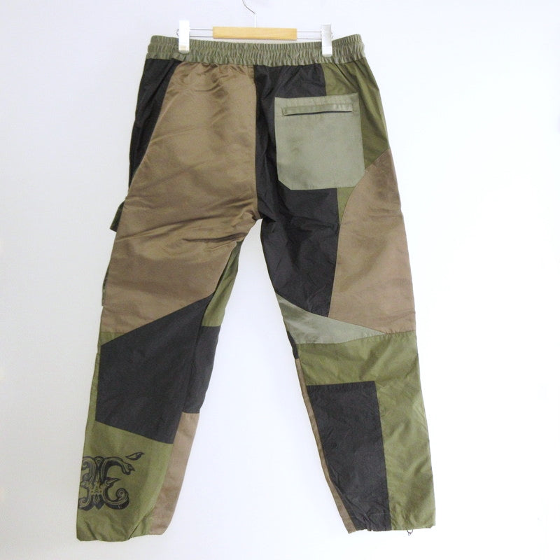 DENHAM | Denham Nylon Patchwork Cargo Pants 29191-3-10992 Multi-color Size: XL