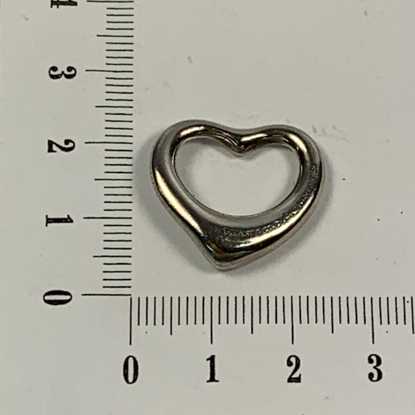 Tiffany&co | Tiffany Open Heart Pendant Top Silver