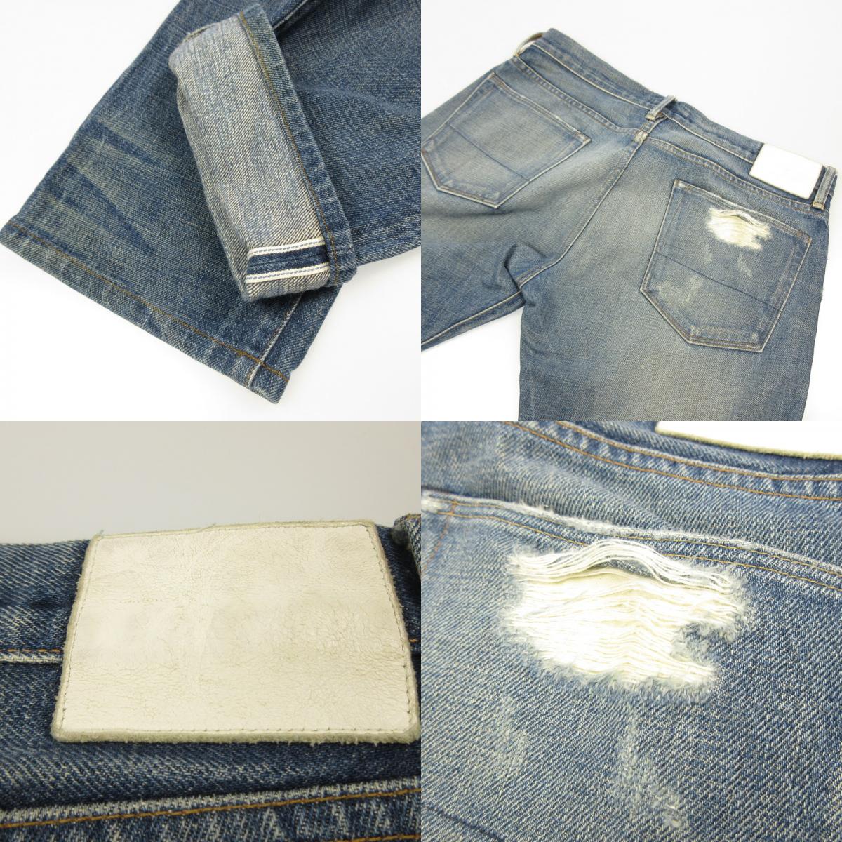 [Used] Ron Herman | Ron Herman Cactus Repair Denim Pants 5120601671836 Light Blue Size: 34